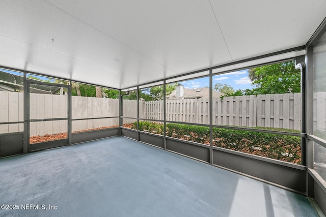 511 Selva Lakes Cir, Atlantic Beach, FL 32233 - unfurnished sunroom featuring healthy amount of natural light