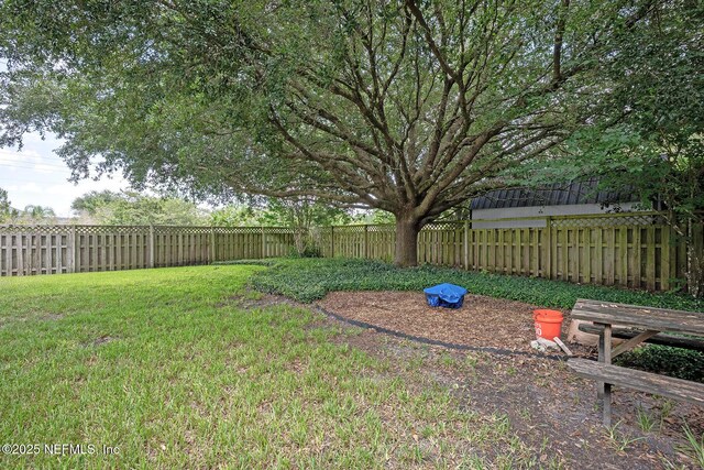 1341 River City St, Saint Augustine, FL 32092 - view of fenced backyard