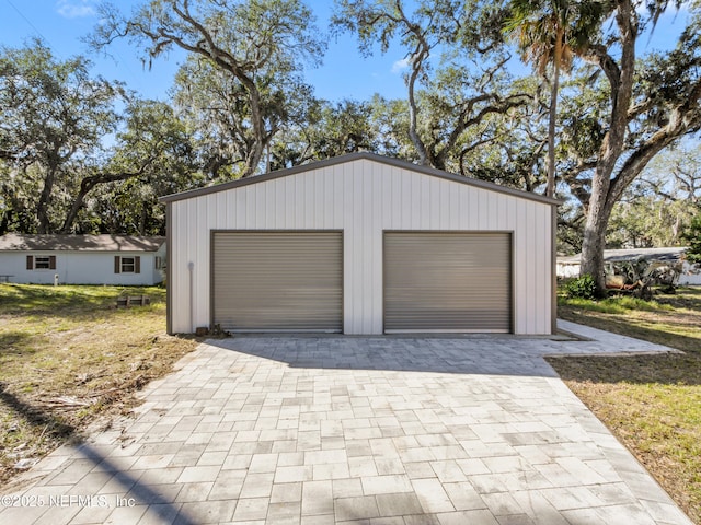 5062 N Ocean Shore Blvd, Palm Coast, FL 32137 - view of detached garage