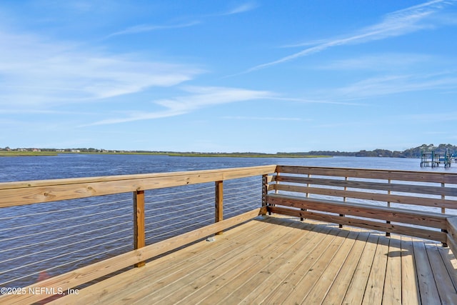 14402 Marina San Pablo Pl Unit 203, Jacksonville, FL 32224 - dock area with a deck with water view