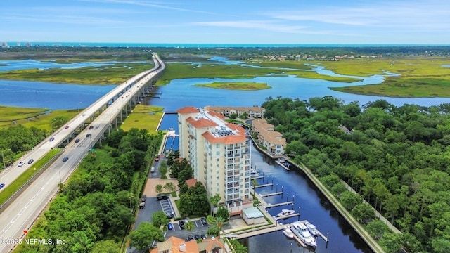 14402 Marina San Pablo Pl Unit 203, Jacksonville, FL 32224 - drone / aerial view of a nearby body of water
