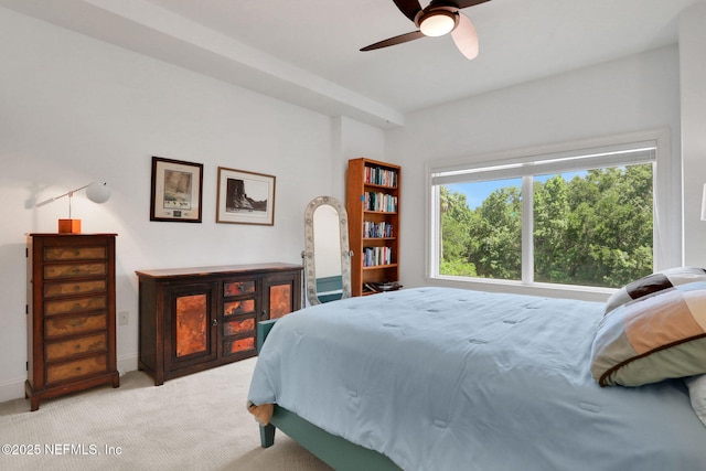 14402 Marina San Pablo Pl Unit 203, Jacksonville, FL 32224 - bedroom featuring carpet flooring and a ceiling fan
