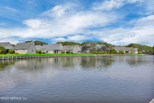 107 Hammock Cir, Saint Augustine, FL 32084 - water view with nearby suburban area