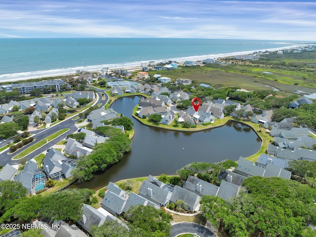 107 Hammock Cir, Saint Augustine, FL 32084 - view of property location with a large body of water and nearby suburban area