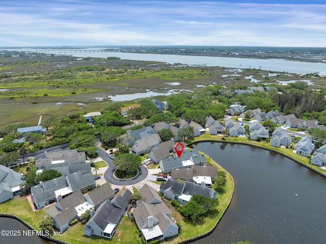 107 Hammock Cir, Saint Augustine, FL 32084 - view of property location with nearby suburban area and a nearby body of water