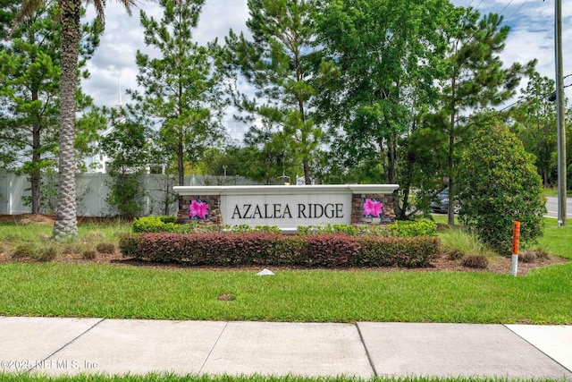 4433 Warm Springs Way, Middleburg, FL 32068 - community sign with a yard