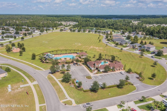 4433 Warm Springs Way, Middleburg, FL 32068 - aerial view of a pool area
