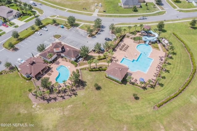4433 Warm Springs Way, Middleburg, FL 32068 - aerial view of property's location featuring a pool
