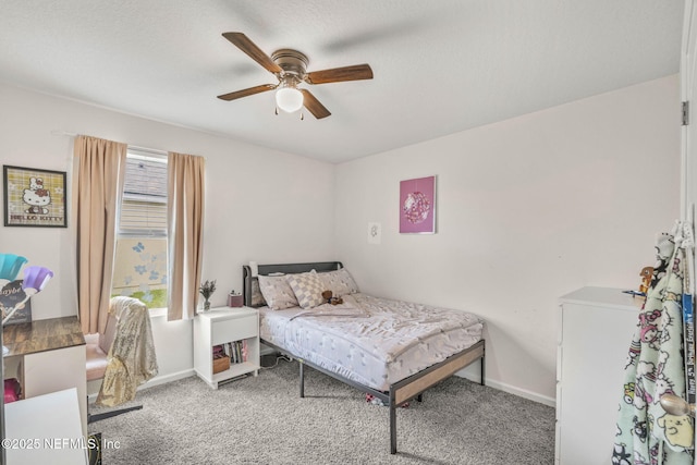 4433 Warm Springs Way, Middleburg, FL 32068 - bedroom with carpet flooring and a ceiling fan