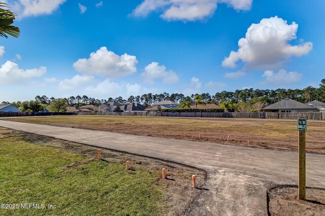 13967 Devan Lee Dr N, Jacksonville, FL 32226 - view of road with a residential view