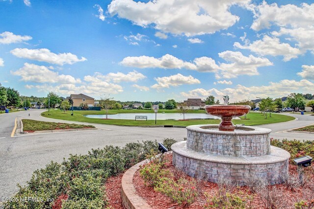 13967 Devan Lee Dr N, Jacksonville, FL 32226 - surrounding community featuring a water view and a yard