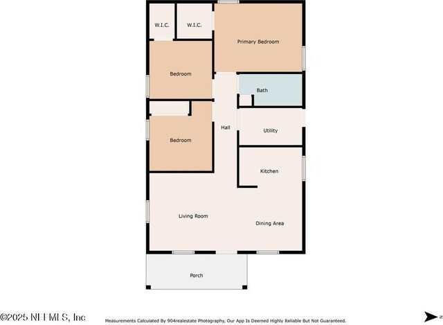 5522 Paris Ave, Jacksonville, FL 32209 - view of floor plan / room layout