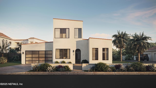 30 Bermuda Run Way, Saint Augustine Beach, FL 32080 - view of front facade featuring driveway, stucco siding, and a garage