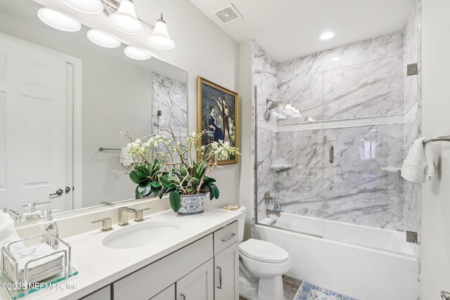 435 Tree Side Ln, Ponte Vedra, FL 32081 - bathroom featuring vanity and combined bath / shower with glass door