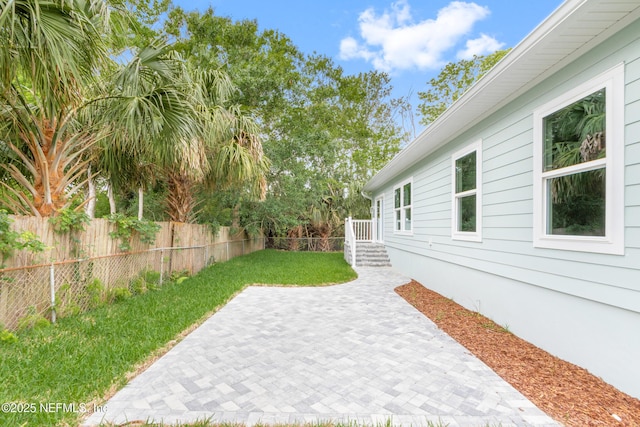 6334 Salado Rd, Saint Augustine, FL 32080 - view of yard featuring a patio area