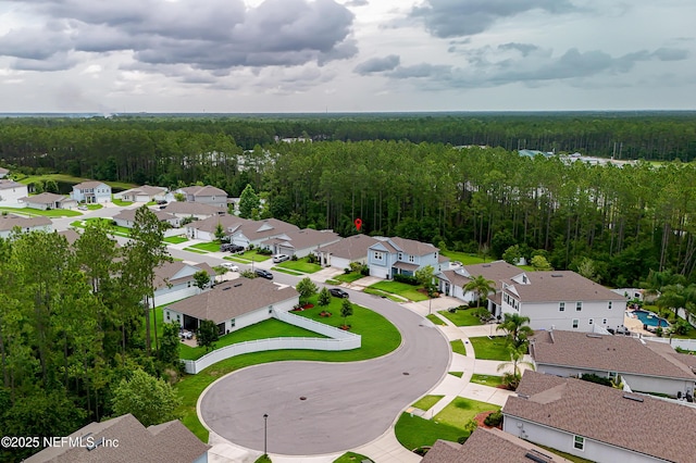 141 Balmoral Castle Dr, Saint Johns, FL 32259 - aerial view of residential area with a heavily wooded area