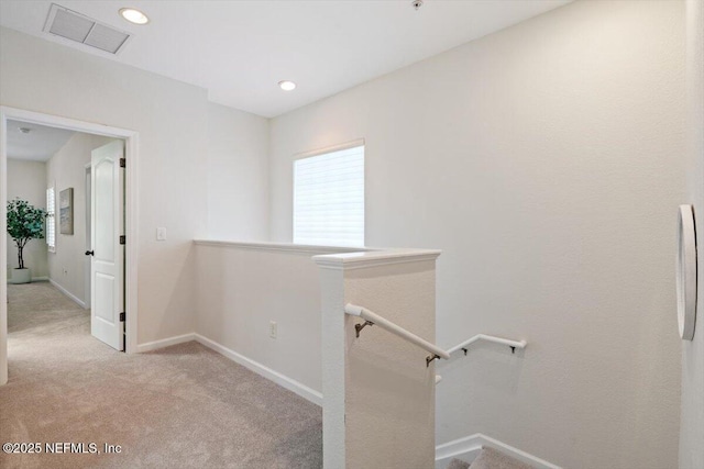 215 Bayberry Cir Unit 601, Saint Augustine, FL 32086 - corridor featuring an upstairs landing and carpet floors