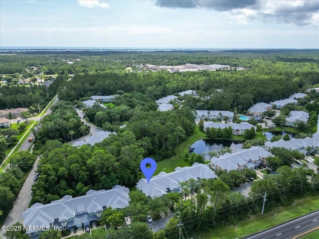 215 Bayberry Cir Unit 601, Saint Augustine, FL 32086 - aerial view of residential area with a heavily wooded area