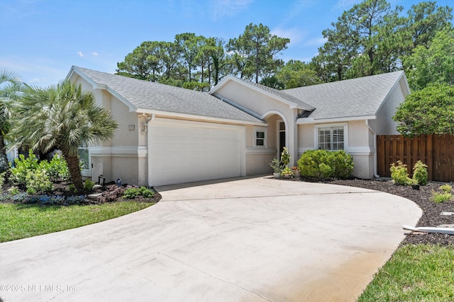 1578 Linkside Dr, Atlantic Beach, FL 32233 - single story home featuring a garage, stucco siding, and driveway