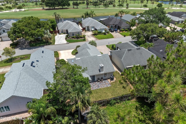1578 Linkside Dr, Atlantic Beach, FL 32233 - aerial perspective of suburban area with a golf club and a large body of water