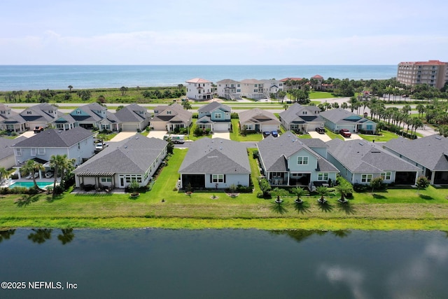 7 Los Lagos Blvd, Palm Coast, FL 32137 - aerial perspective of suburban area featuring a large body of water