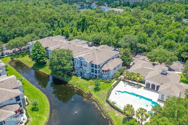 3591 Kernan Blvd S Unit 127, Jacksonville, FL 32224 - bird's eye view of a large body of water and a pool area