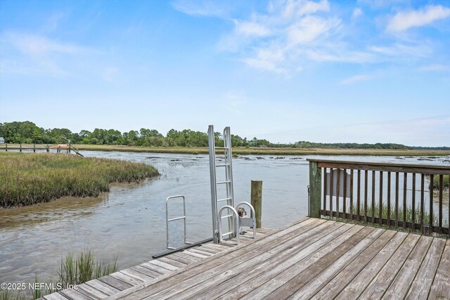 201 History Pl, Saint Augustine, FL 32095 - dock area with a water view