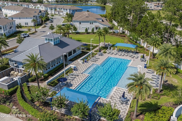 3491 Marsh Reserve Blvd, Jacksonville, FL 32224 - community pool featuring a water view