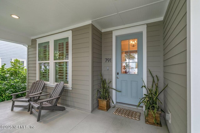 791 Paradise Ln, Atlantic Beach, FL 32233 - doorway to property with a porch