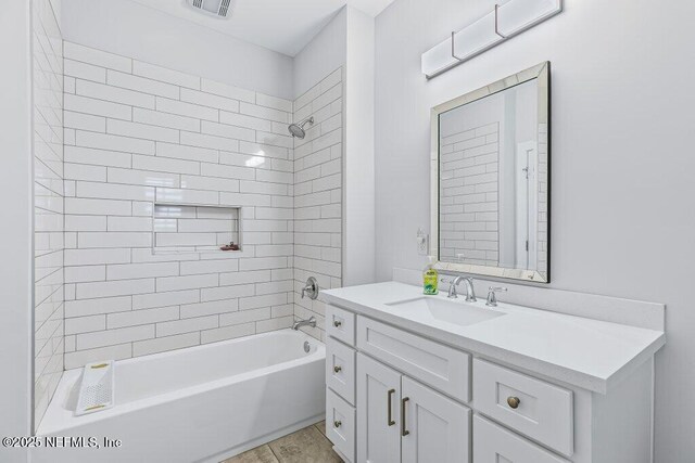 791 Paradise Ln, Atlantic Beach, FL 32233 - full bath with vanity and bathing tub / shower combination