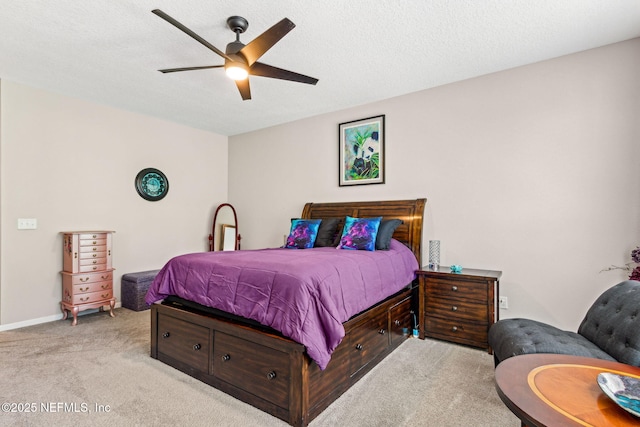 207 Hertford Bridge Way, Saint Johns, FL 32259 - bedroom with light colored carpet and ceiling fan