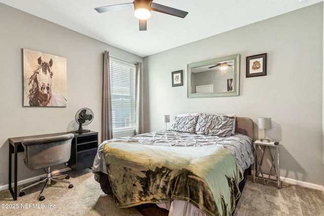 207 Hertford Bridge Way, Saint Johns, FL 32259 - bedroom with carpet floors and ceiling fan