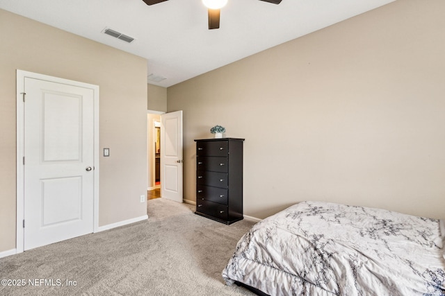 207 Hertford Bridge Way, Saint Johns, FL 32259 - carpeted bedroom featuring baseboards and a ceiling fan