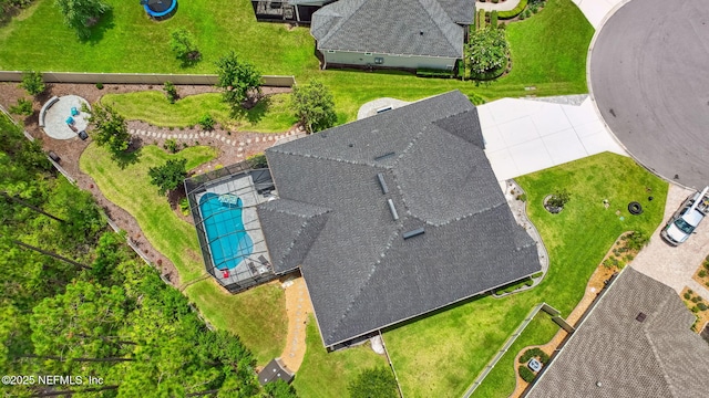 207 Hertford Bridge Way, Saint Johns, FL 32259 - view from above of property featuring a pool