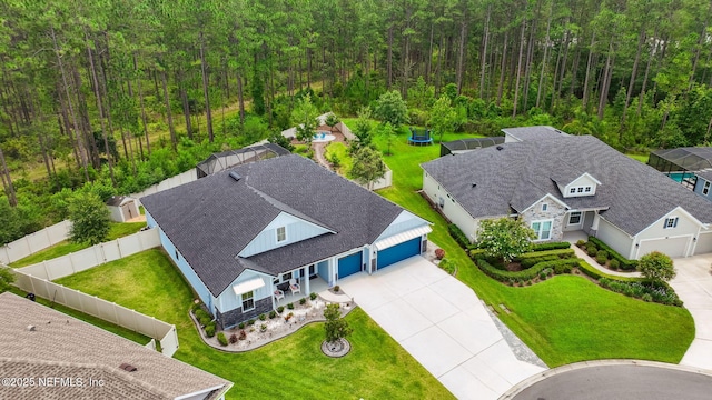 207 Hertford Bridge Way, Saint Johns, FL 32259 - view from above of property featuring a heavily wooded area