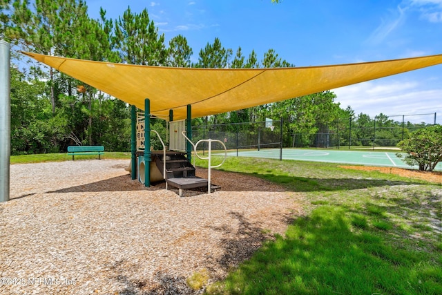 65490 Crested Heron Ct, Yulee, FL 32097 - communal playground with community basketball court