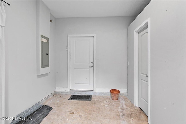 850 Bruen St, Saint Augustine, FL 32084 - doorway to property with electric panel