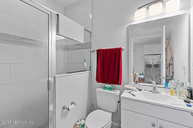 850 Bruen St, Saint Augustine, FL 32084 - bathroom featuring vanity and a stall shower