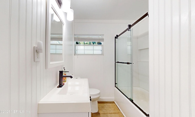 90 SE Forest St, Keystone Heights, FL 32656 - bathroom featuring vanity and enclosed tub / shower combo