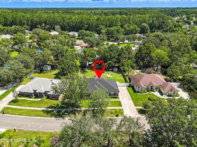 3172 Twilight Ct, Middleburg, FL 32068 - aerial view of property and surrounding area featuring nearby suburban area