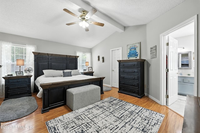 3172 Twilight Ct, Middleburg, FL 32068 - bedroom with light wood finished floors, multiple windows, a textured ceiling, and ceiling fan