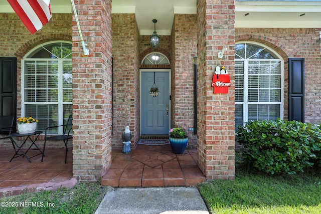 3172 Twilight Ct, Middleburg, FL 32068 - property entrance with brick siding