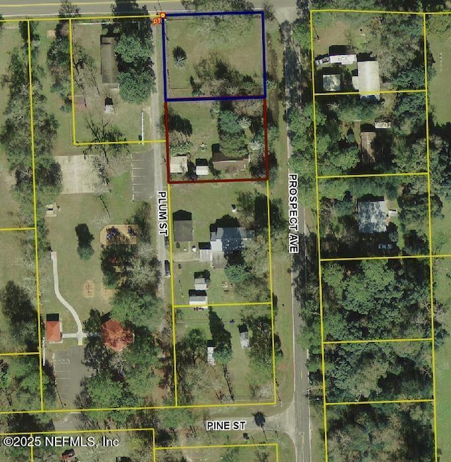 10530 Prospect Ave, Hampton, FL 32044 - aerial view of property's location