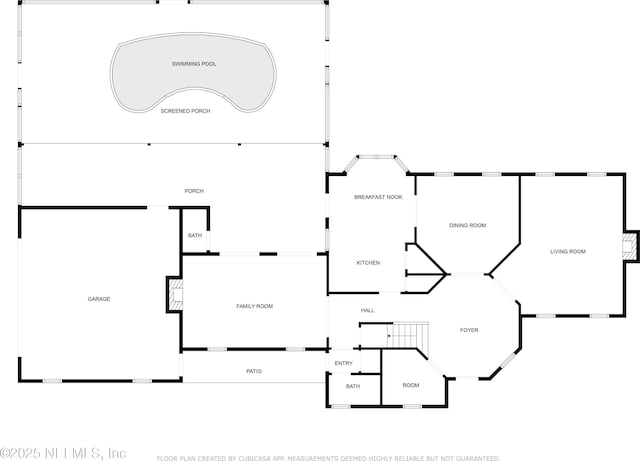 6615 Camelot Ct, Keystone Heights, FL 32656 - view of room layout