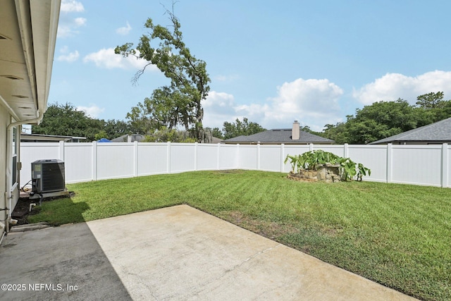 12551 Hunters Branch Way, Jacksonville, FL 32224 - fenced backyard with a patio area
