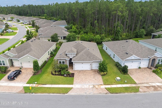 37 Tobago Ln, Saint Augustine, FL 32092 - aerial perspective of suburban area with a heavily wooded area