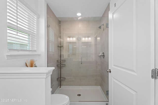 67 Carmella Ct, Saint Augustine, FL 32092 - full bath featuring a stall shower and toilet