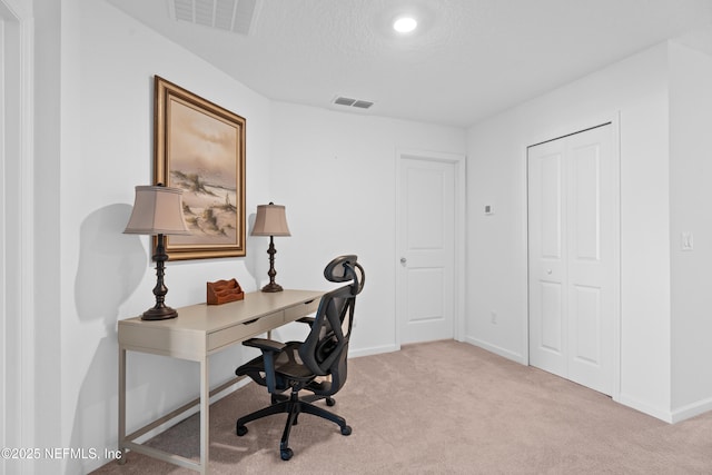67 Carmella Ct, Saint Augustine, FL 32092 - home office featuring light carpet and baseboards