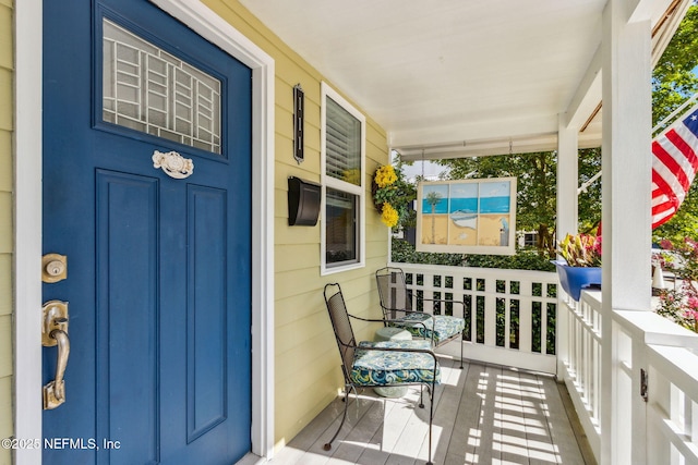 111 S 4th St, Fernandina Beach, FL 32034 - view of covered porch