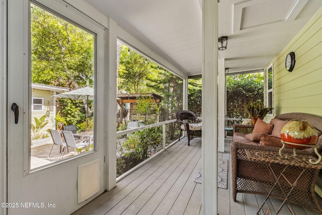 111 S 4th St, Fernandina Beach, FL 32034 - view of wooden porch